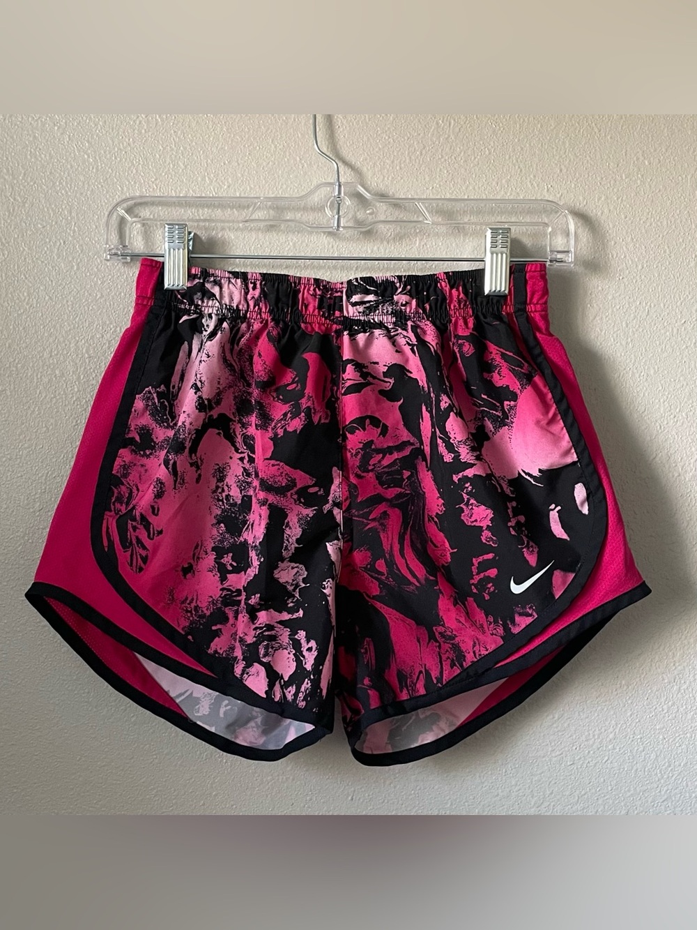 Nike Women’s Pink & Black Athletic Shorts